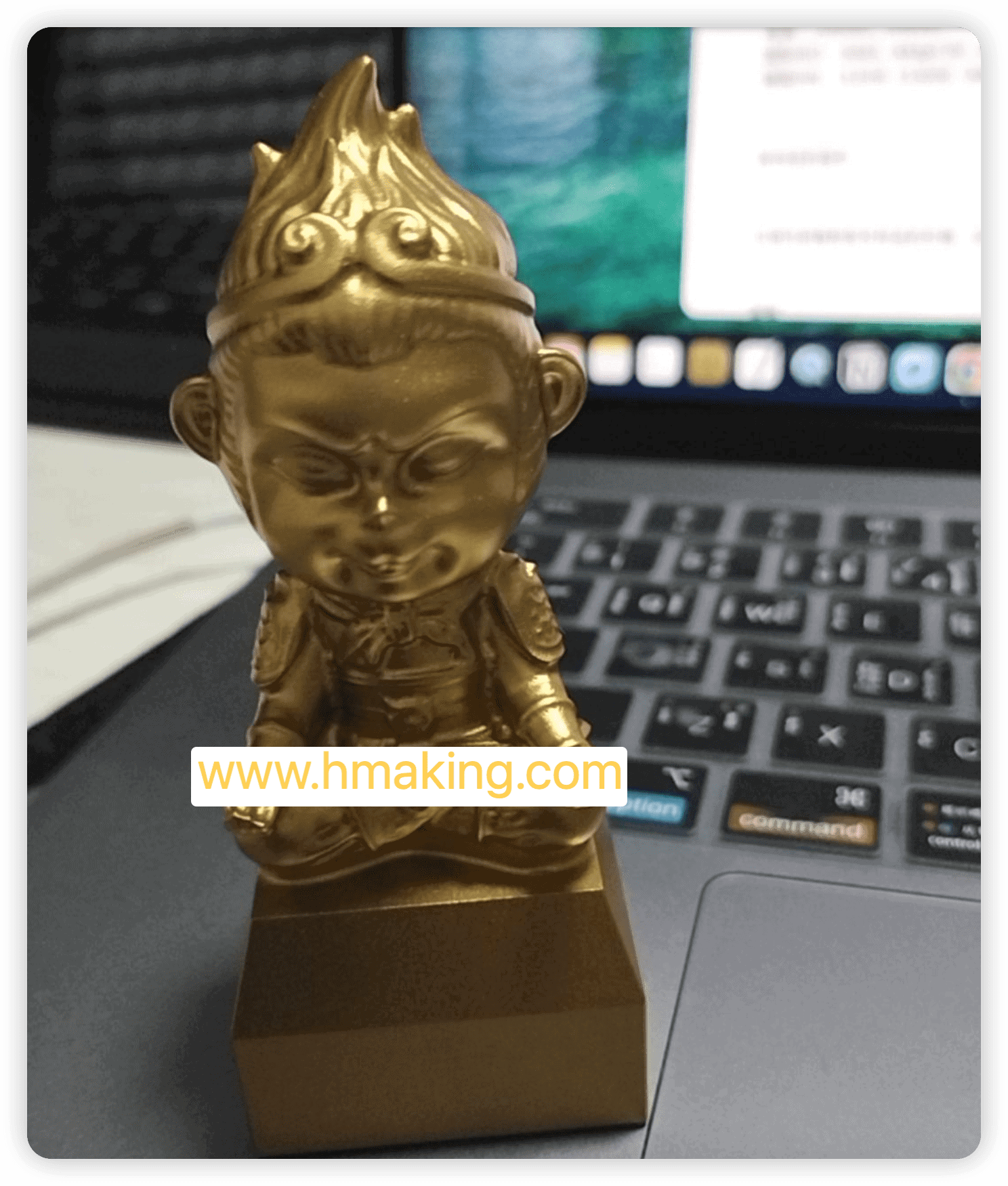 BLACK MYTH WUKONG MONKEY ALUMINUM ANODISING MONKEY