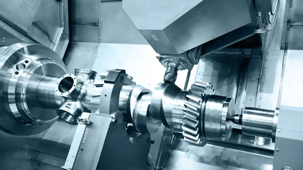 CNC Machining, Turning, Metalworking, Manufacturing, Automation, Industry