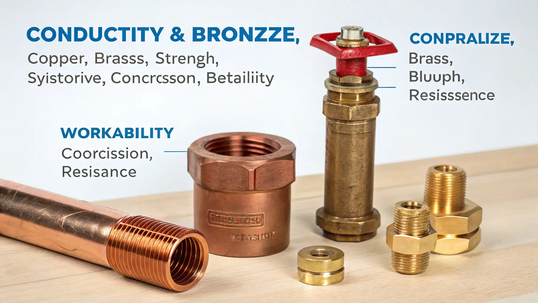 Copper, brass, and bronze: characteristics and applications in industry and art
