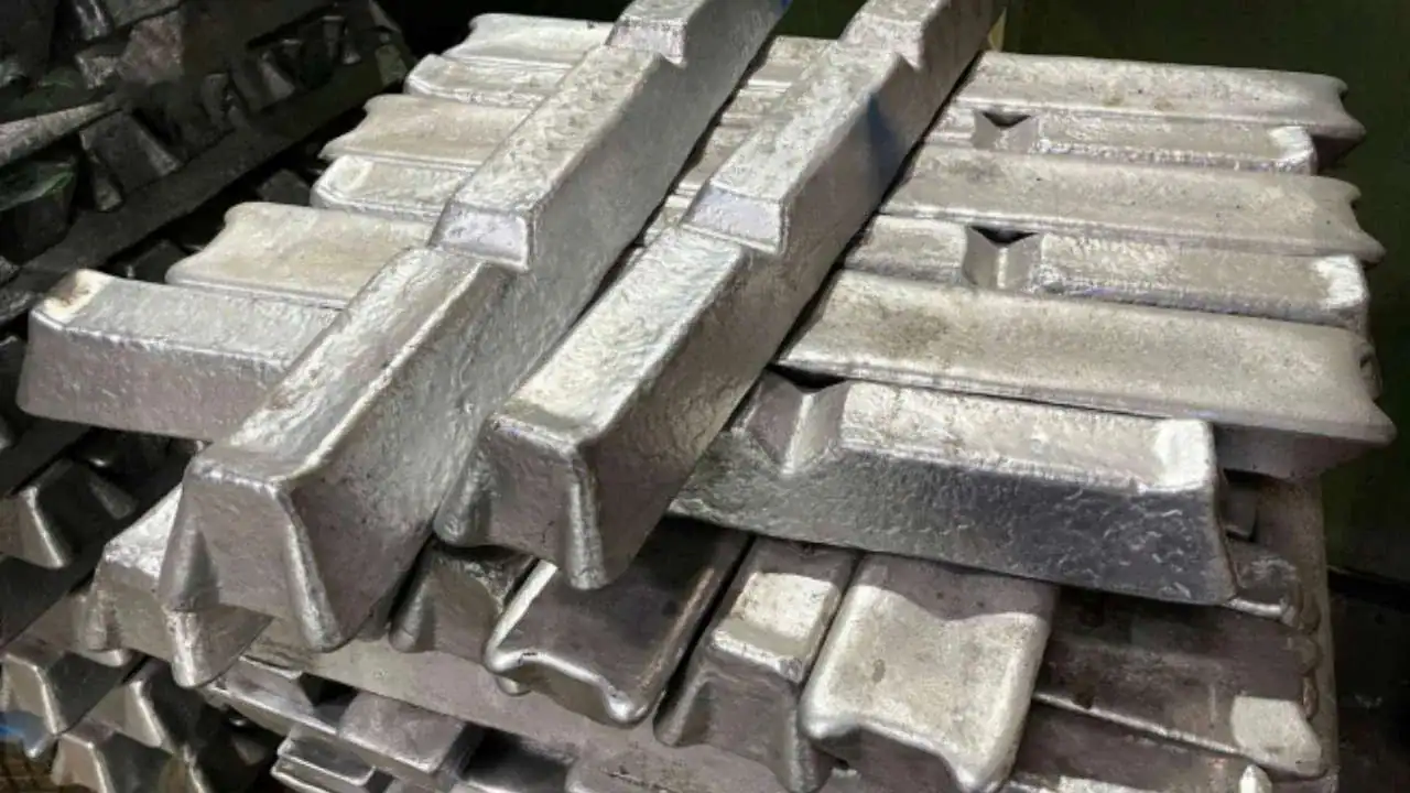 Aluminum Ingots, Metal, Raw Material, Industry, Manufacturing, Production