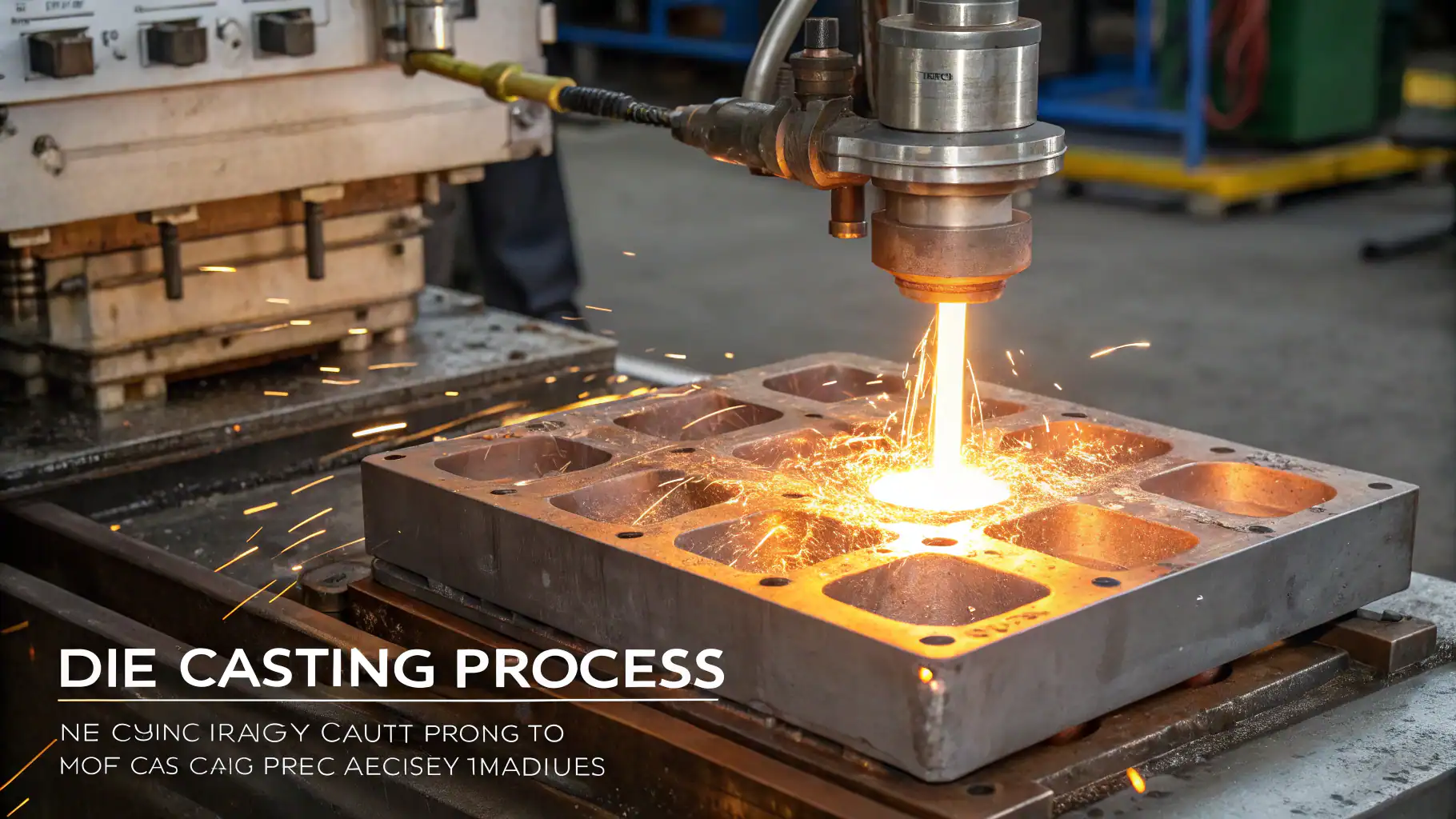 Die casting process for precision manufacturing in automotive and aerospace industries