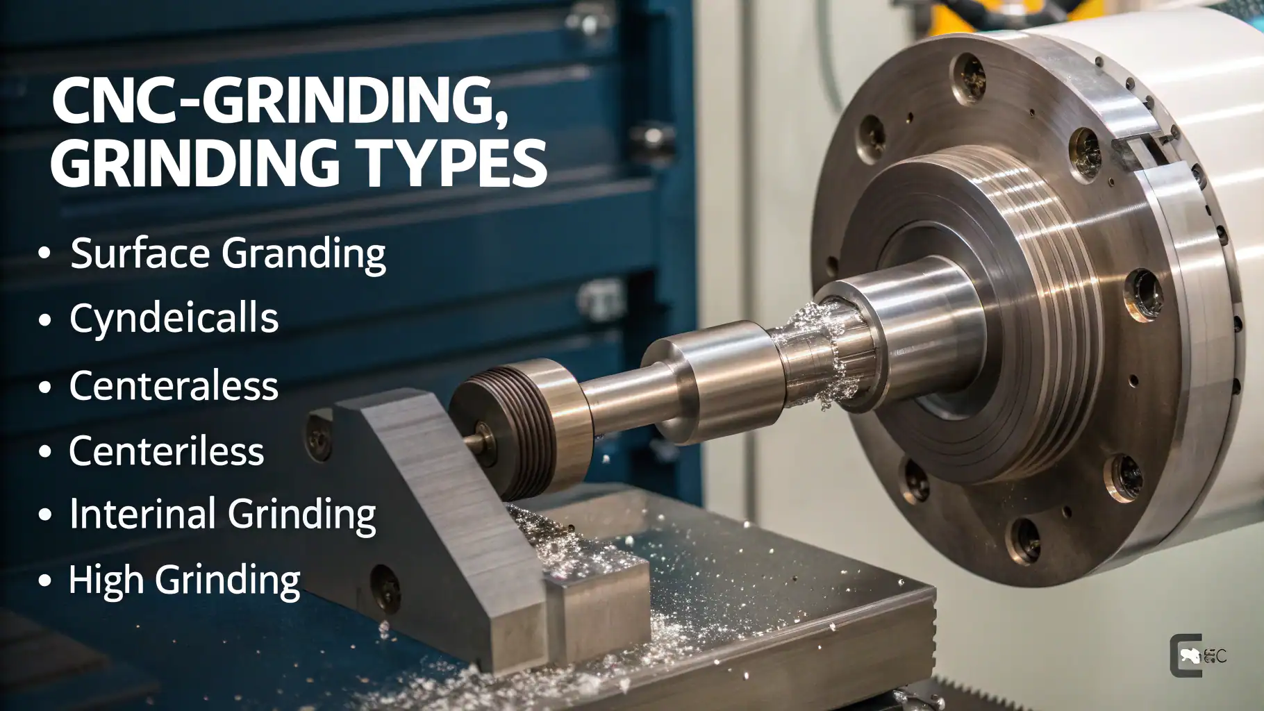 CNC grinding types and techniques for precision manufacturing and high-quality finishes