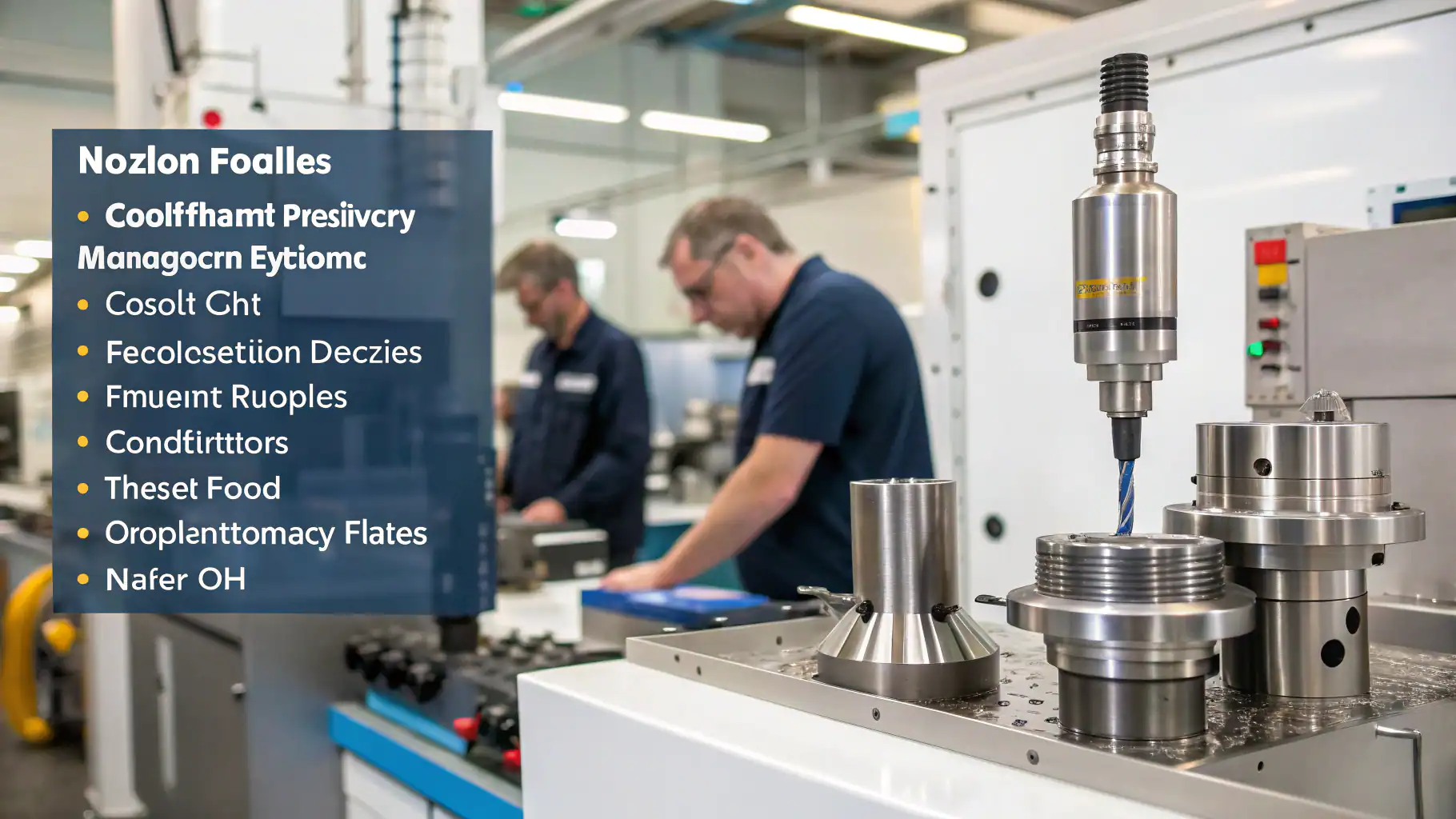 Effective coolant management for grinding processes to prevent thermal damage and ensure quality