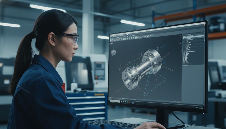 Applying design for manufacturability principles in CNC machining project