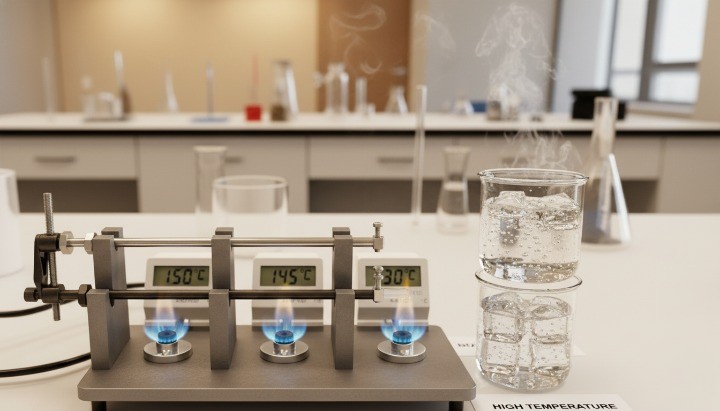 Thermal expansion chart illustrating how material behavior affects CNC machining tolerances