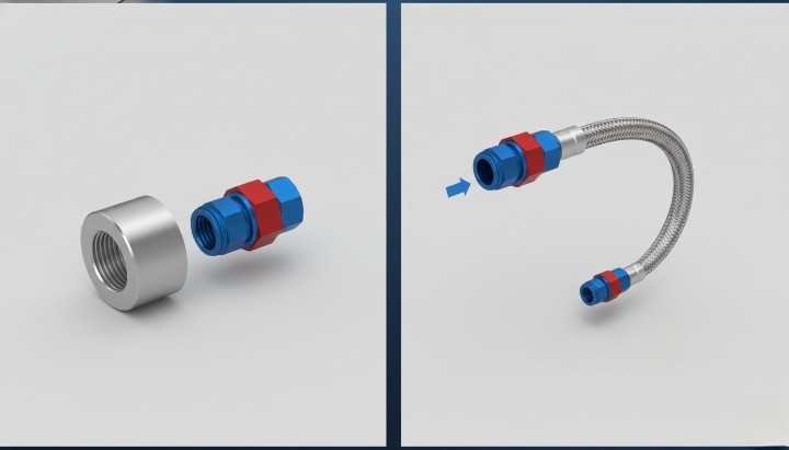 Related AN Products for Aluminum Bung Fittings (AN System Matching)