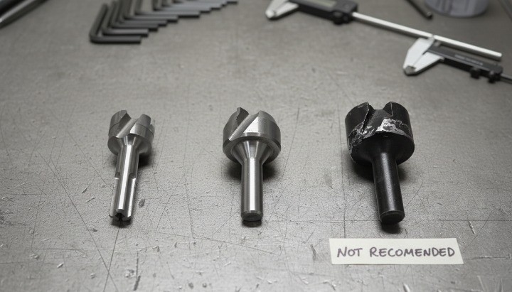 high rake sharp tools for TPU machining and coated tool not recommended for sticky TPU