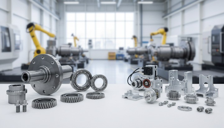 Renewable energy CNC machining parts for wind and solar including structural brackets, mounts and precision interfaces