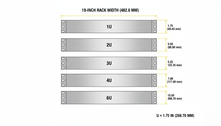 19-Inch Rack Mount Faceplate