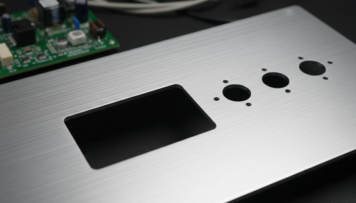 Amplifier Faceplate and Audio Equipment Panel