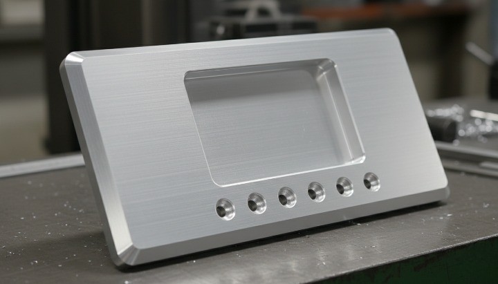 CNC Milled Aluminum Front Panel