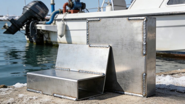 5052 aluminum marine sheet metal parts and corrosion resistant welded panels