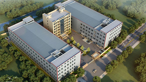 HMaking factory aerial view &mdash; 25,000 square meter manufacturing facility